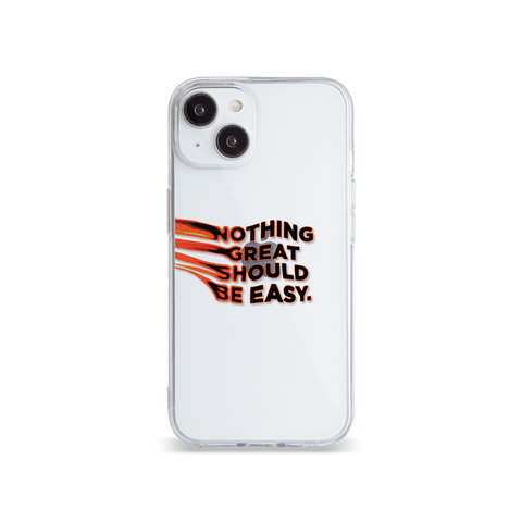 Nothing Great is Easy